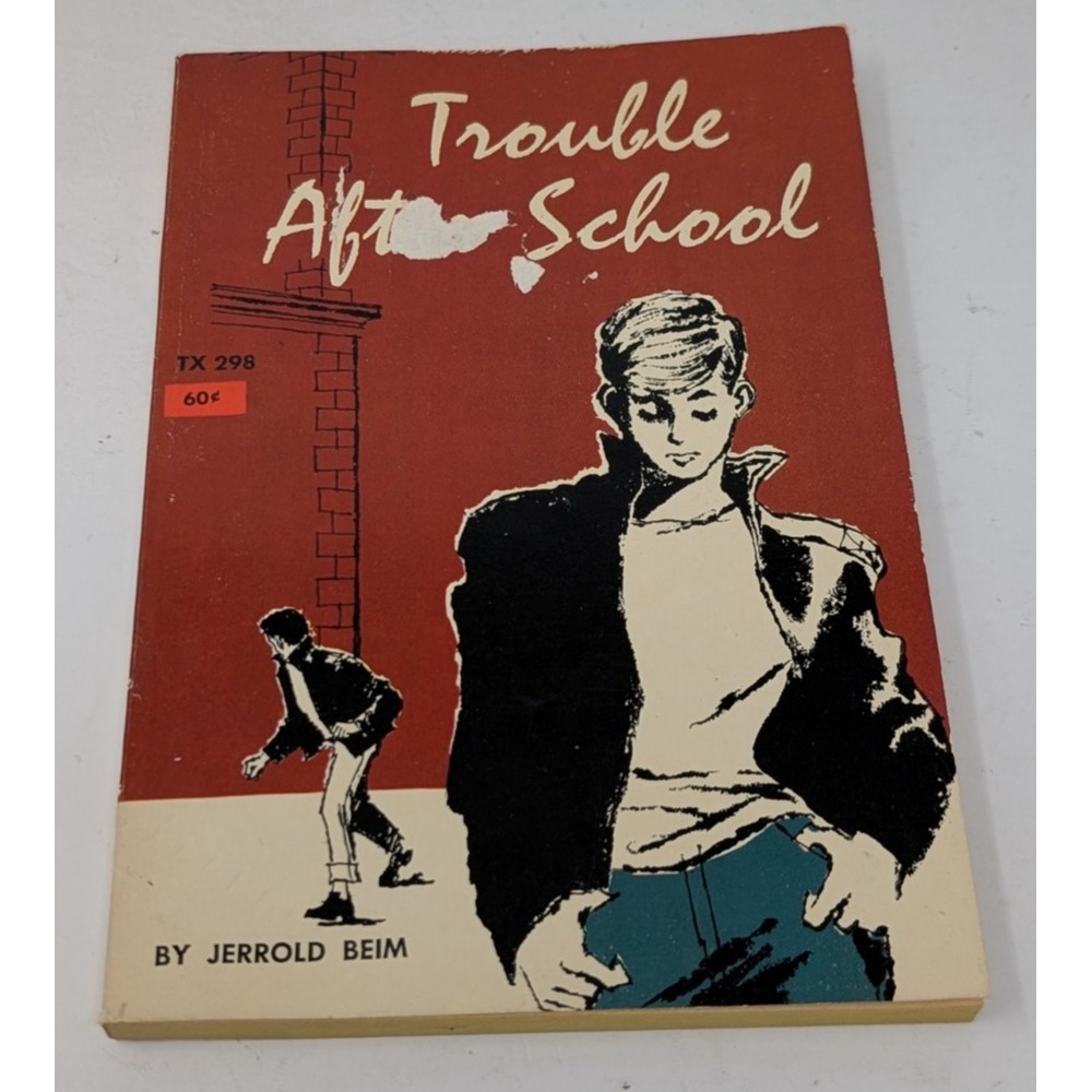 Trouble After School Jerrold Beim 1959 1970 Scholastic PB Vintage Childrens Book